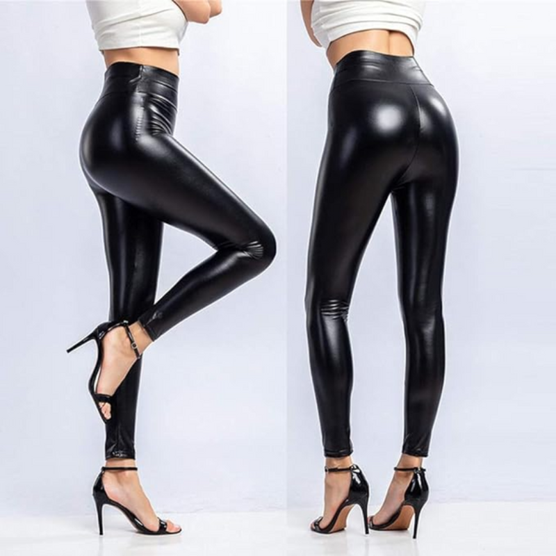 Icone™ TightLeggings 1+1 GRATIS: Sort Blank Høj Talje Tæt Leggings