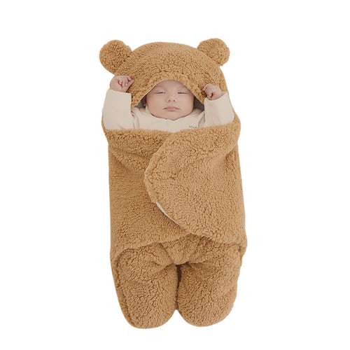 Kletshuts™ BabySwaddle: Ultra-Blød Sikker Baby Svøbe Sovepose
