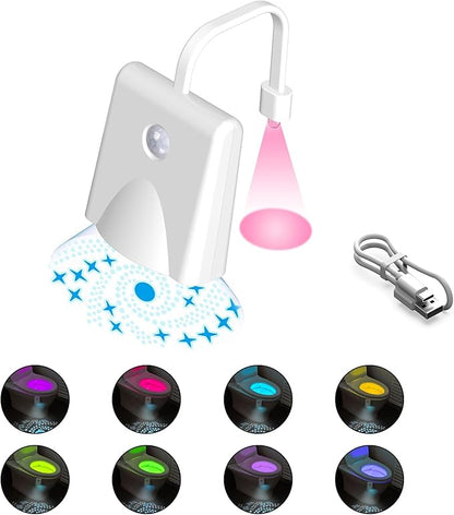 Ledsen™ ToiletLight: Bevegelsessensor Toalett Nattlys