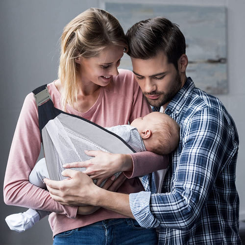 Kletshuts™ SlingCarrier: Pustende Baby Slyngebæresele
