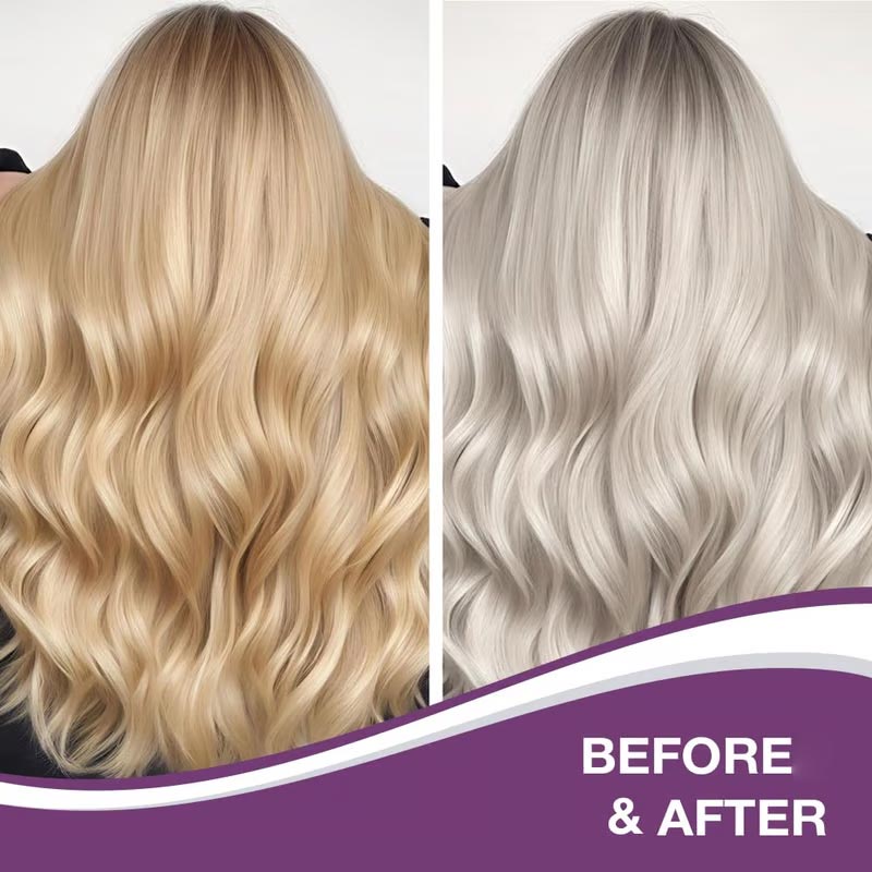Rose® KeratinMask: Farve Og Dybde Reparationslilla Keratin Toning Hårmaske