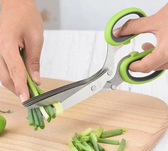Globetrek° KitchenScissors 1+1 GRATIS: Multifunksjonell 5-blads kjøkkensaks