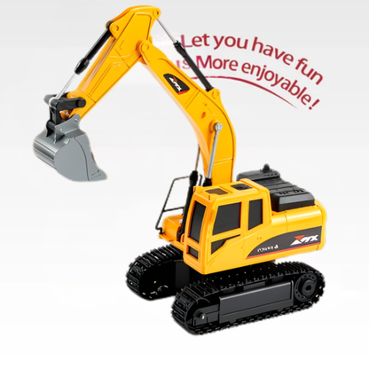 Kletshuts™ ExcavatorToy: Fjernkontroll Barn Gravemaskin Leketøy