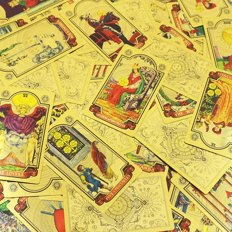 TarotCards - Mystisk Gyldne Tarotkort