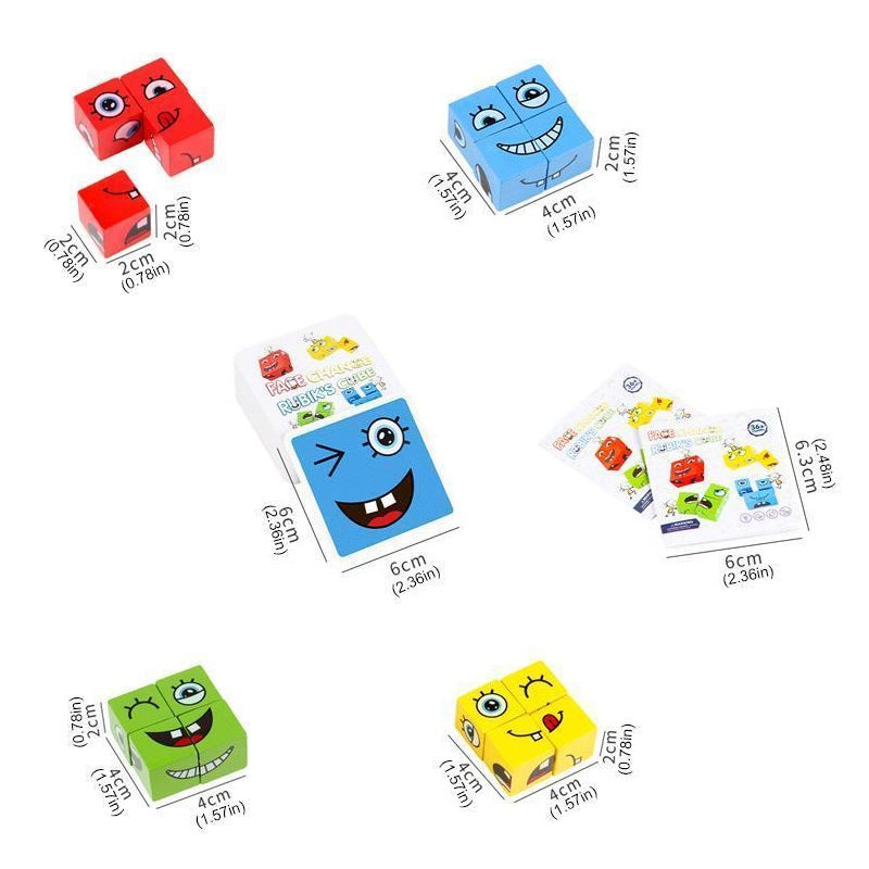 Kletshuts™ Puslespill Byggeklosser