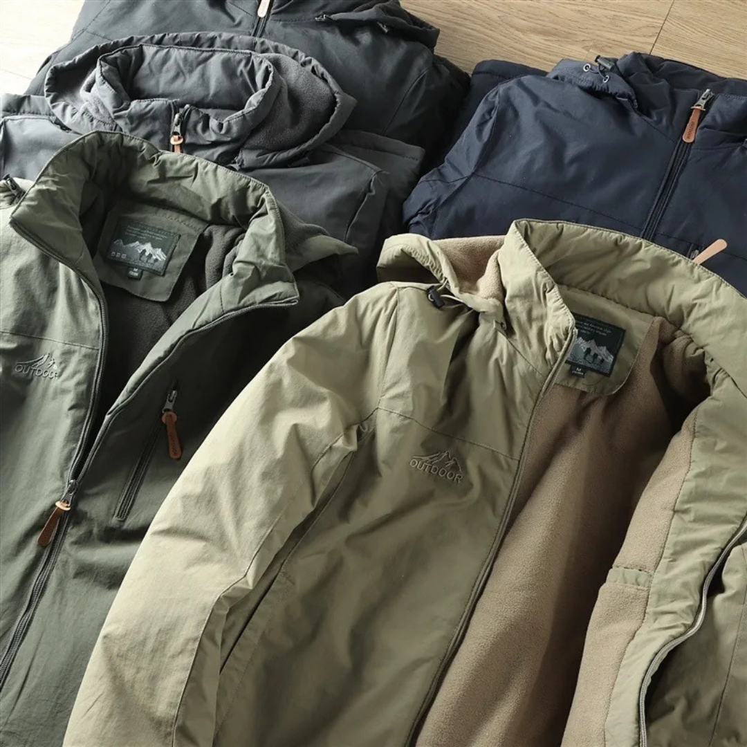 Icone™ CombatJacket: Udendørs Alsidig Stil Hættet Combat Jakke