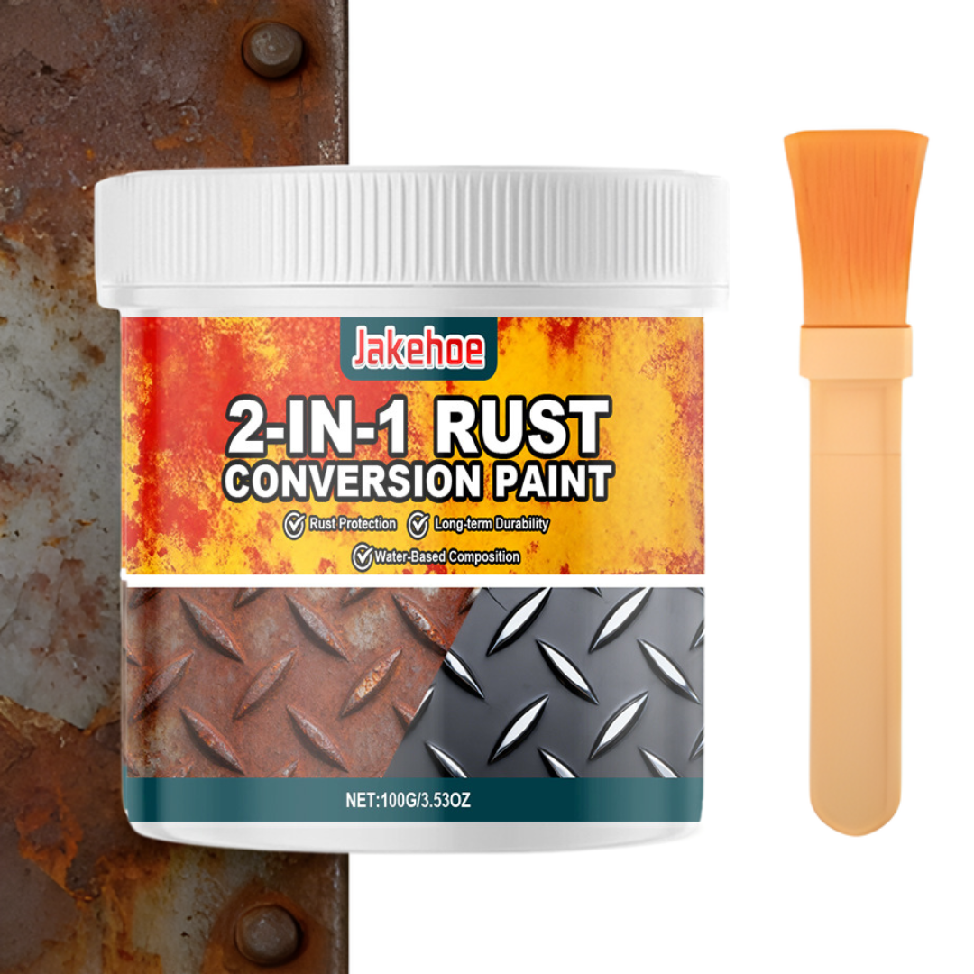 RustConversion 1+1 GRATIS: 2-I-1 Rustkonverteringsmaling Og Metalprimer