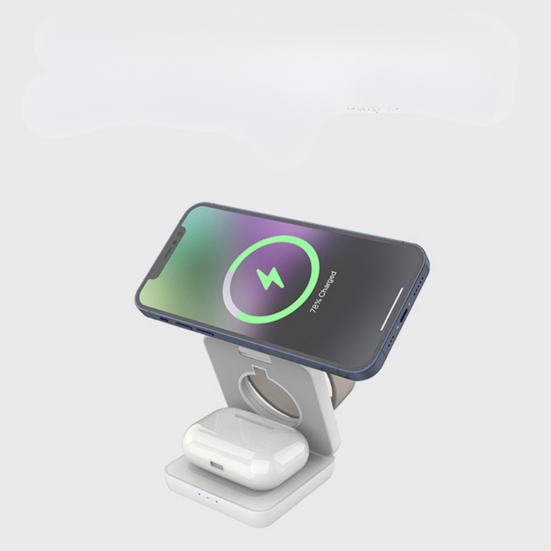 Holder360° MultiCharger: Multifunksjonell Sammenleggbar Magnetisk Ladestativ