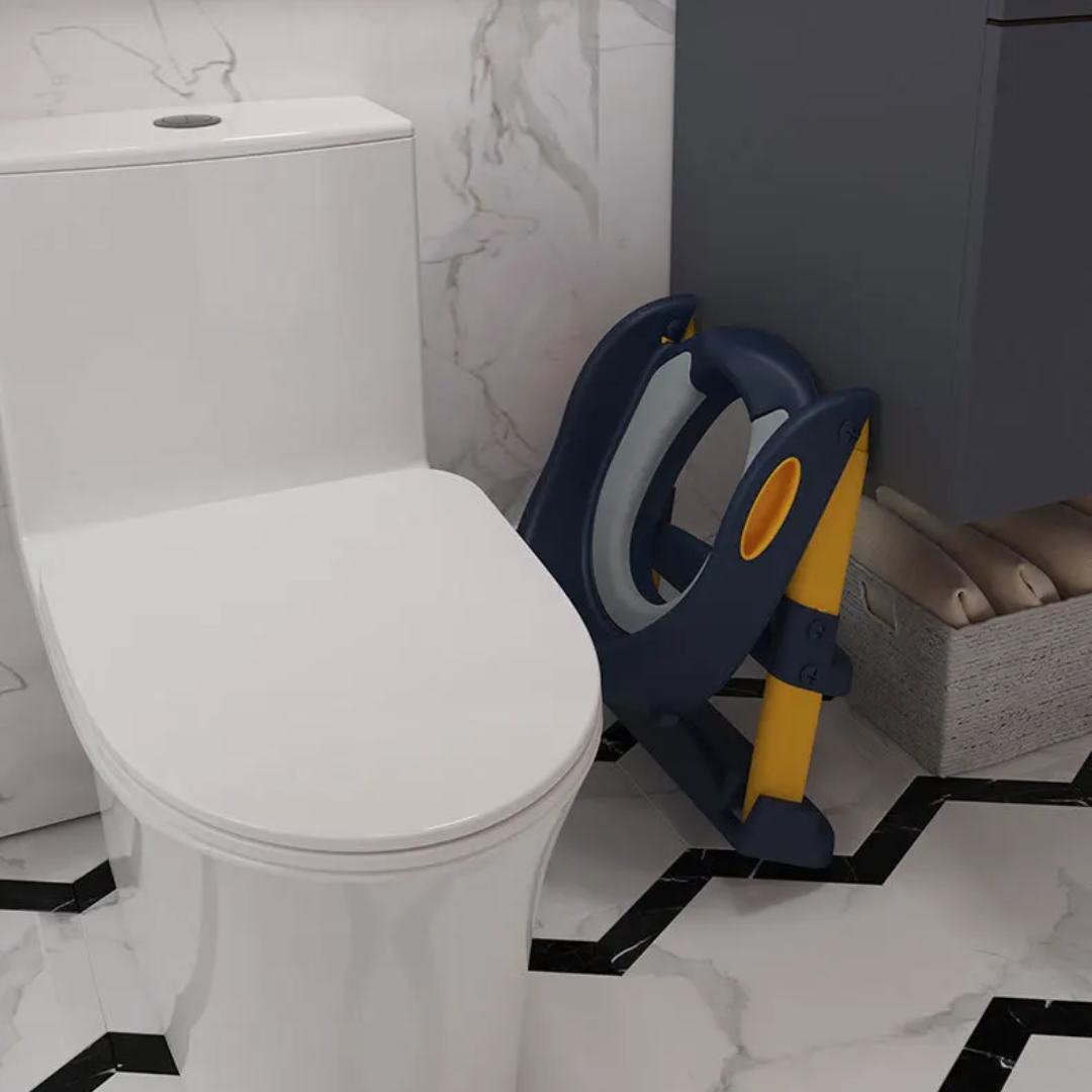 Kletshuts™ ToiletSeat: Børnesikkert Og Trygt Potty Trænings Foldbart Toilette Sæde