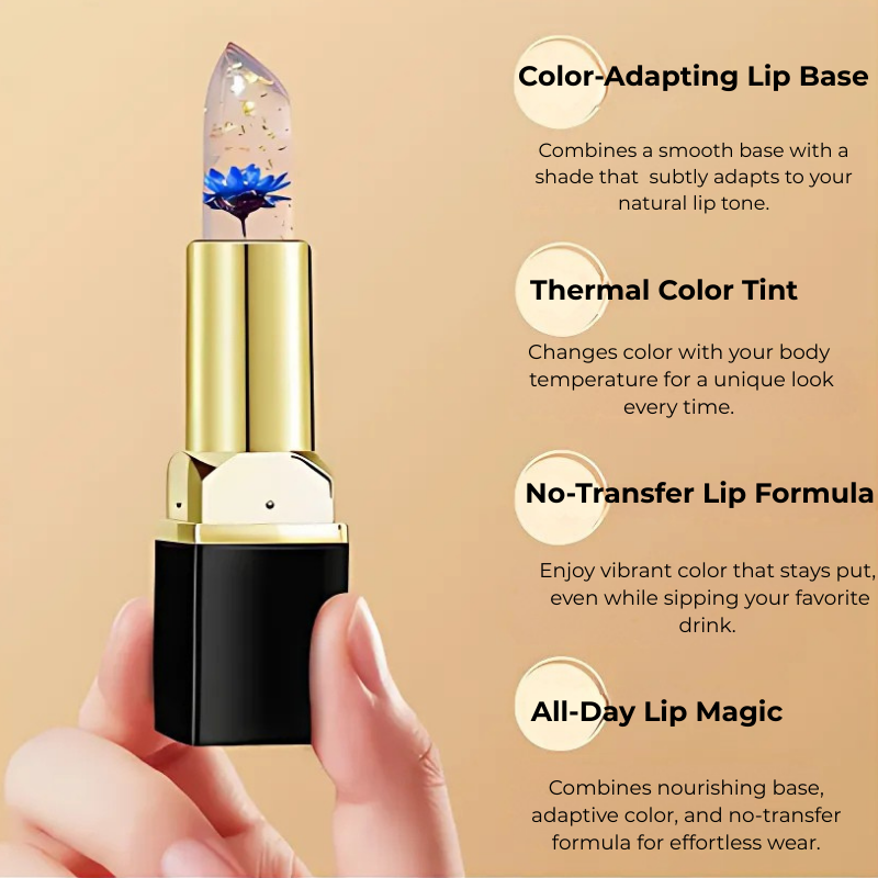 MagicLipstick 1+1 GRATIS - Magisk Glød Fargeskiftende Blomst Leppestift