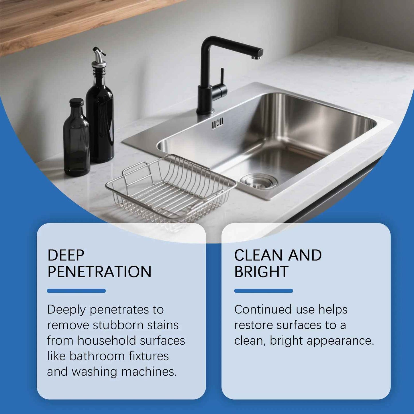 Cleaner Pro° StainSolution 1+1 GRATIS: Tung-Pligt Multi-Overflade Plet Løsning Med Skrubbe-Børste