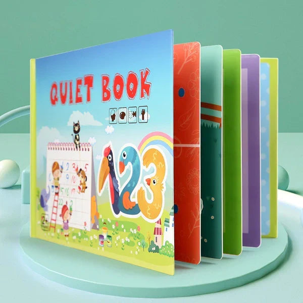 Kletshuts™ BusyBook: Pedagogisk Aktivitetsbok for Barn
