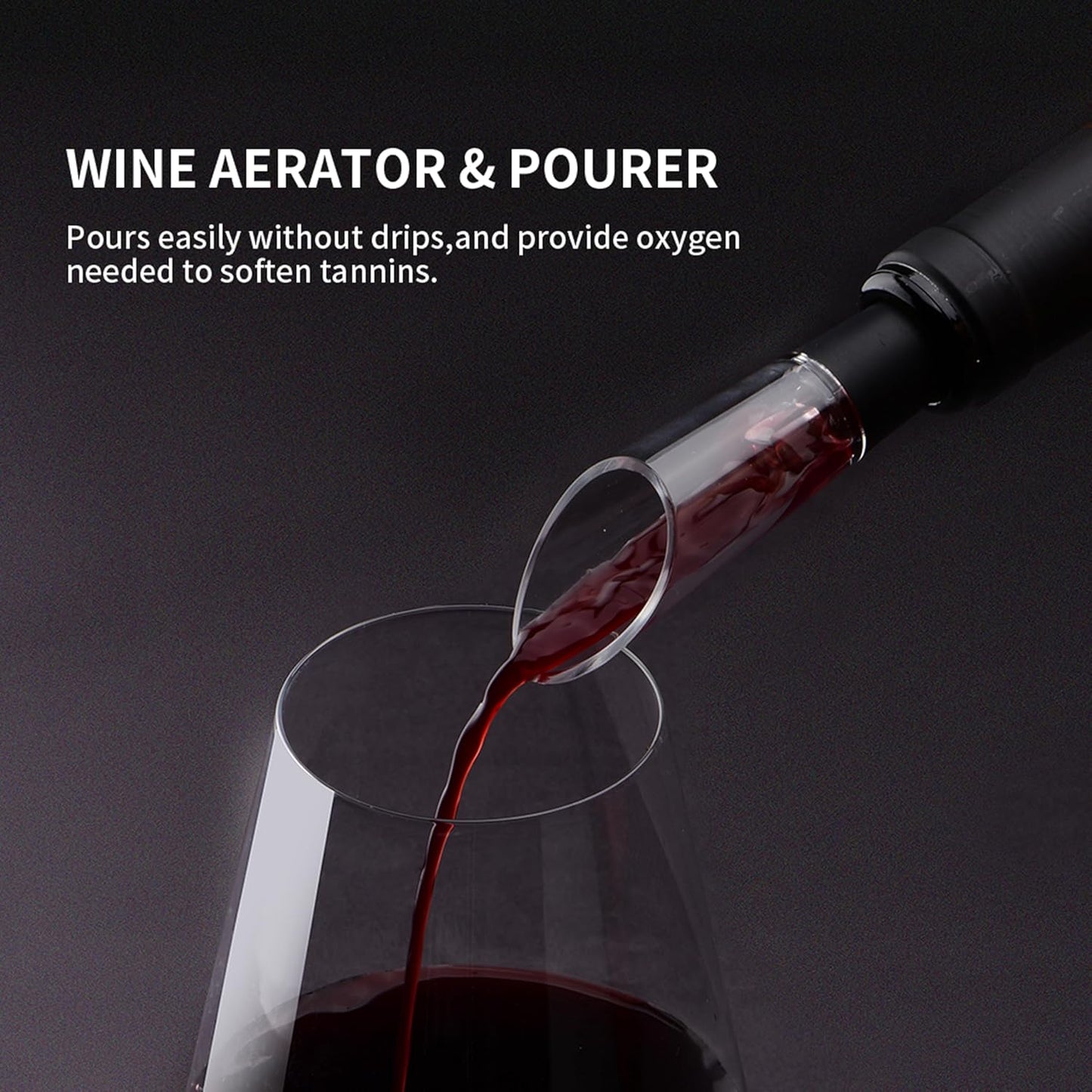 Globetrek° BottleCorkscrew - Hurtig Easy-Grip Flaskekorkskruen Åbner Værktøj