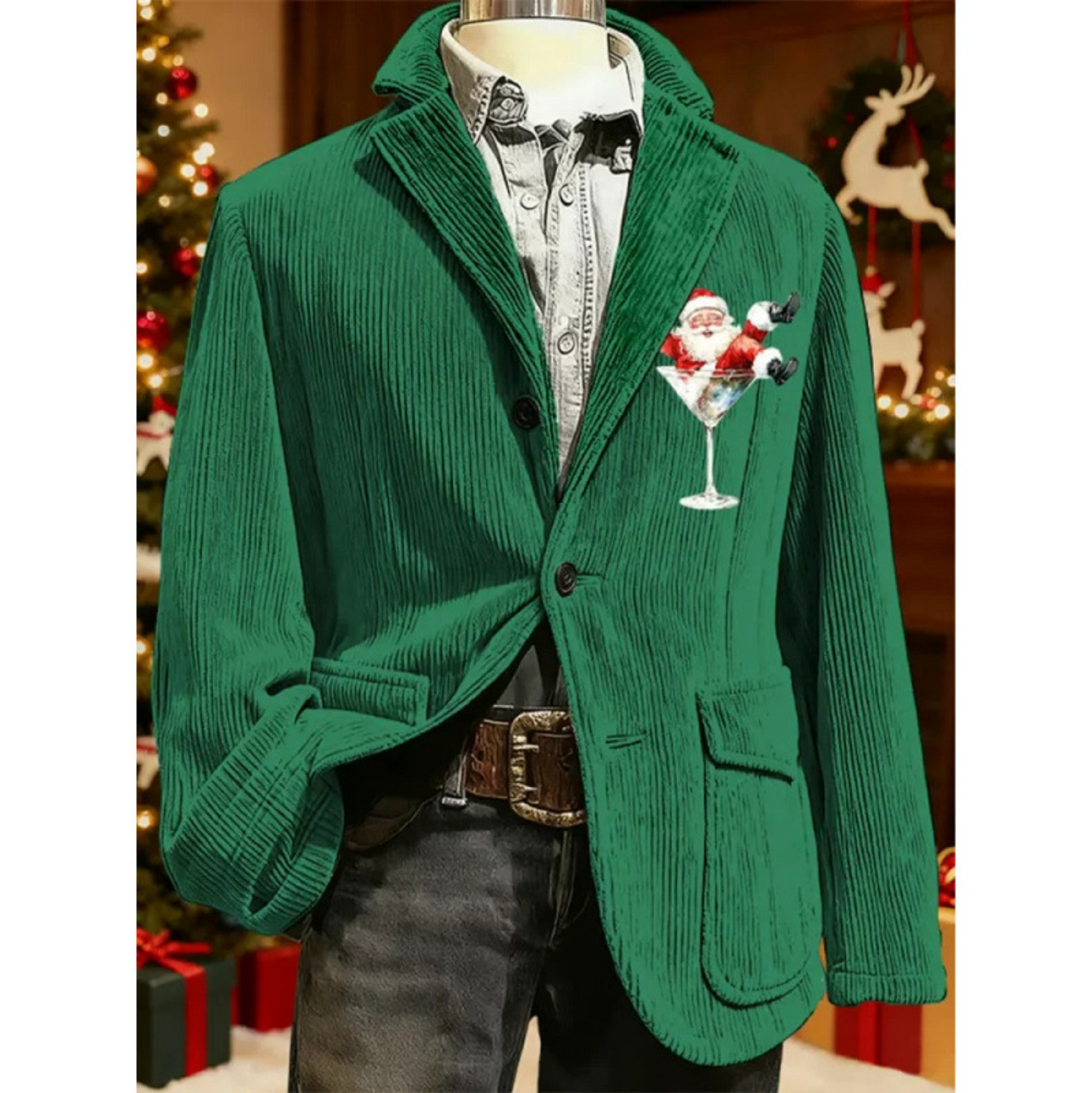 Icone™ VintageJacket: Stilfull Herre Casual Klassisk Vintage Jakke