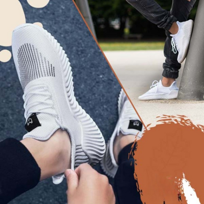 Happy™ FlexSneakers: Lettvekts Flex Pustende Komfortable Hverdagsbruk Slitesterke Sneakers