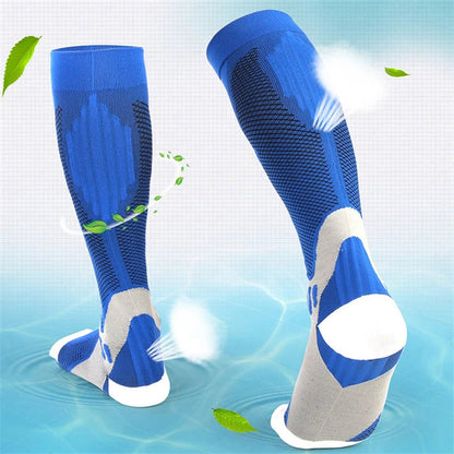 Happy™ CompressionSocks: Pustende og komfortable kompresjonsstrømper