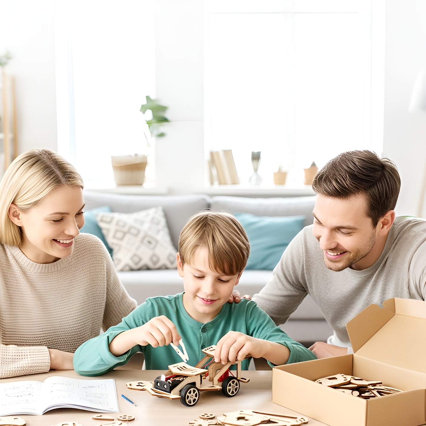 Kletshuts™ CreativeBuilder: DIY Kreativ Bygger Ingeniørvidenskab Og Mekanisk Læring Kit