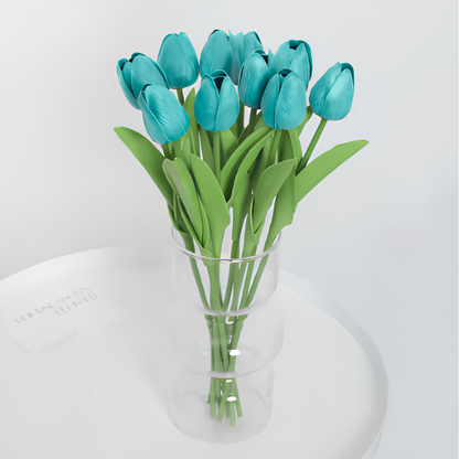 ArtificialTulips: Realistisk Skjønnhet Kunstig Blomsterdekorasjon Tulipansett