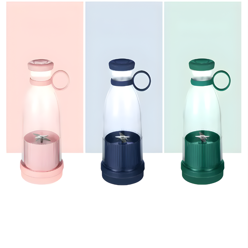 Globetrek° PortableBlender: Oppladbar Mini Elektrisk Smoothie- og Juicemaskin Bærbar Blender