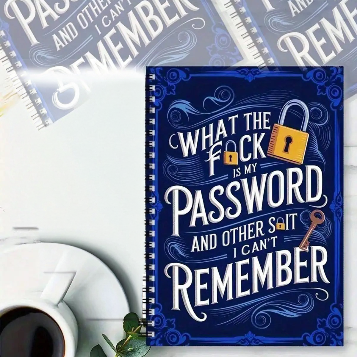 PasswordKeeper 1+1 GRATIS: Stilfuld Hurtig-Adgang Logind Og Adgangskode Gemmer Notesbog