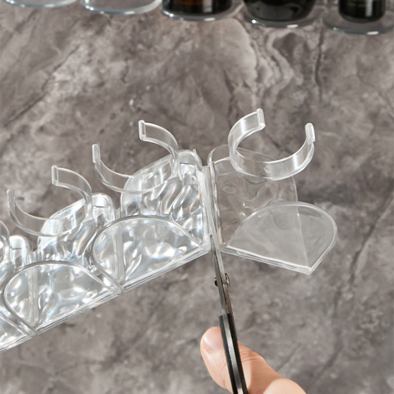 GlideHold® RowRack - Rekke Plast Vegg Stativ