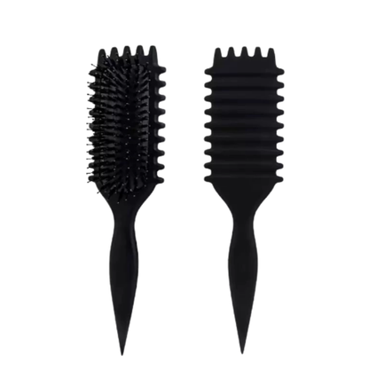 Rose® CurlBrush 1+1 GRATIS: Anti-Frizz Børster Hårstyling Krøllebørste