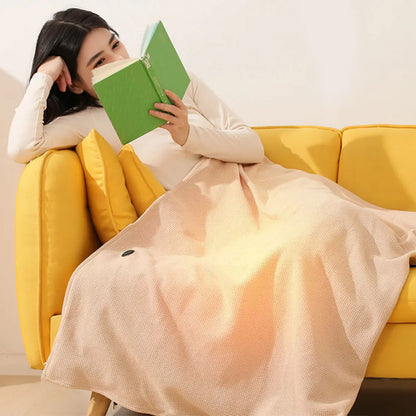 Icone™ HeatedShawl: Elektrisk Oppvarmet Sjal Termisk Komfort Vintervarmt Teppe