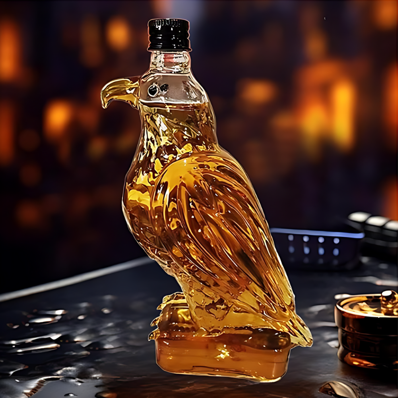 Globetrek° AnimalBottle: Dyreformet Glass Drikkeflaske