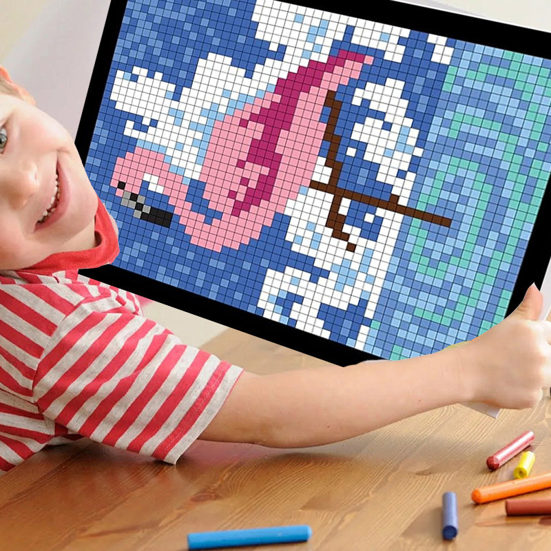 Kletshuts™ ColorQuest: 100 Oppgaver Farge Etter Tall Fargebok