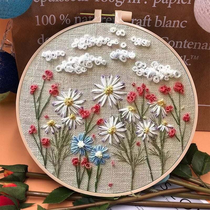 EmbroideryKit - Lett Broderisett For Nybegynnere