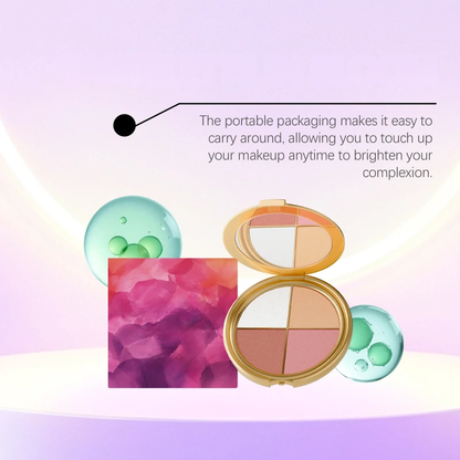 MultiPalette™ 1+1 GRATIS: Lett å blande Alt-i-ett Ansikt Øyne Rouge Multi Palette