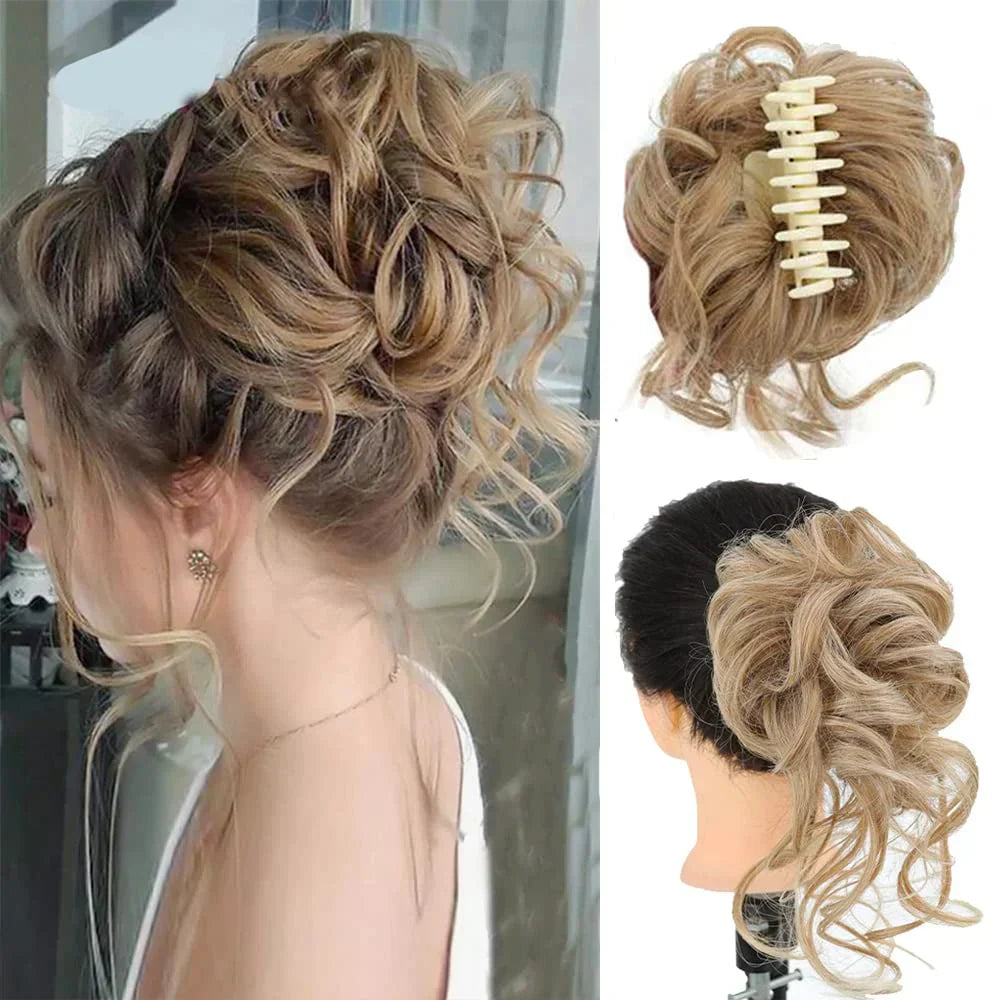 Rose® CurlyBun: Øyeblikkelig Krøllet Knute Hårklemme
