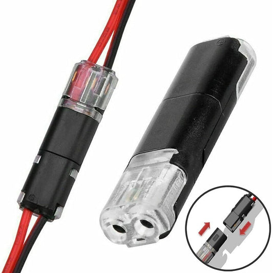 SolderlessConnector 10+10 GRATIS - Rask Sikker Tilkobling Loddfrie Tråd Skjøtestikk