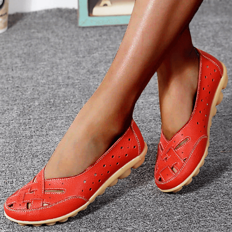 Happy™ SoftShoes: Fleksible, Myke, Polstrede Flate Sko Til Kvinner