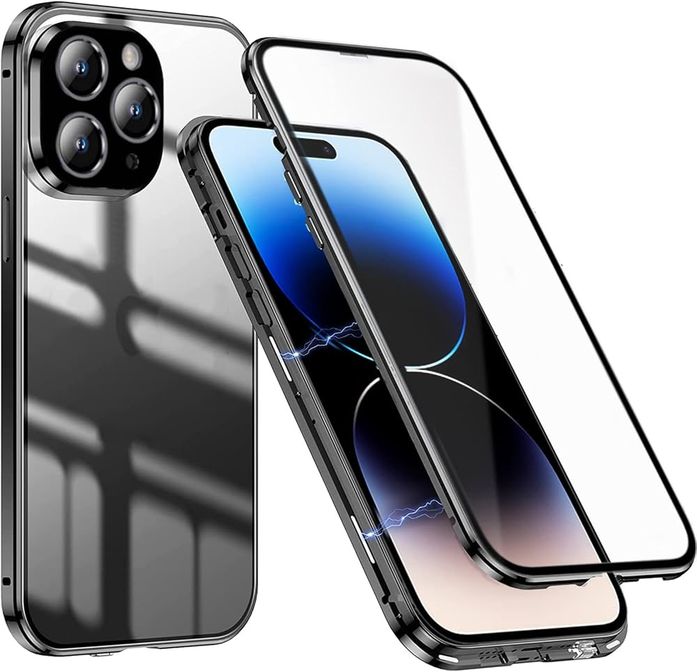 PhoneProtect: Magnetisk Dobbeltsidig Telefonbeskyttelsesetui