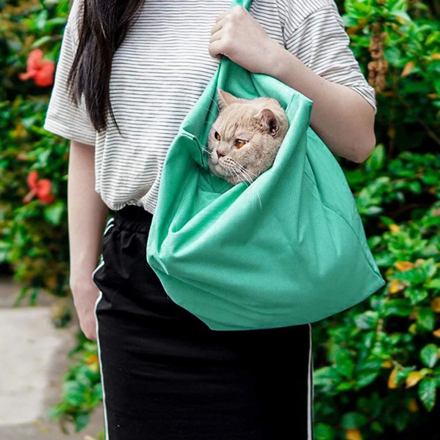 DogCatFri™ CarrierPouch - Multifunksjonell Kjæledyrbærepose