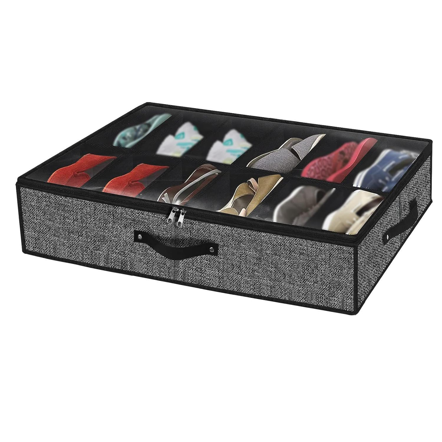 Globetrek° FootwearOrganizer: Plassmaksimering, Støvbeskyttelse, Skoorganisator med glidelås