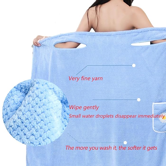 Icone™ TowelDress - Hurtigabsorberende Bærbart Badehåndkle