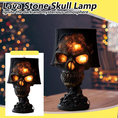 Ledsen™ SkullLamp: Gotisk Dekoration 3D Effekt Glød Dødningehoved Lampe