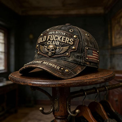 Icone™ VintageCap: Klassisk Amerikansk-Inspireret Stilfuld Vintage Kasket