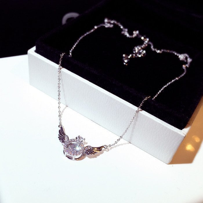 Jewelance™ - Elegant Halskjede Med Englevinger