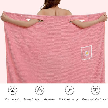 Icone™ TowelDress - Hurtigabsorberende Bærbart Badehåndkle