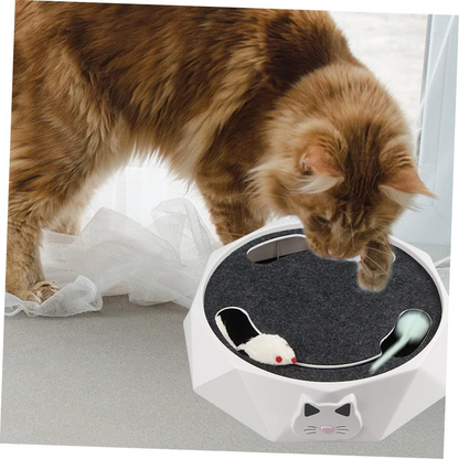 Catfri® MouseHunting - Interaktivt Kradsende Mus Jagende Legetøj Til Katte