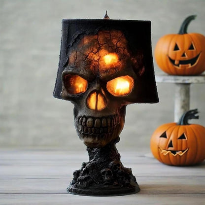 Ledsen™ SkullLamp: Gotisk Dekoration 3D Effekt Glød Dødningehoved Lampe