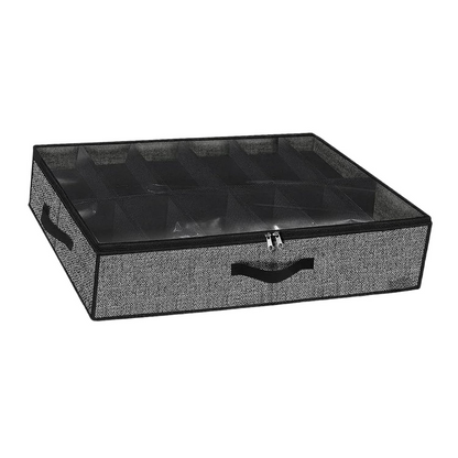 Globetrek° FootwearOrganizer: Plassmaksimering, Støvbeskyttelse, Skoorganisator med glidelås