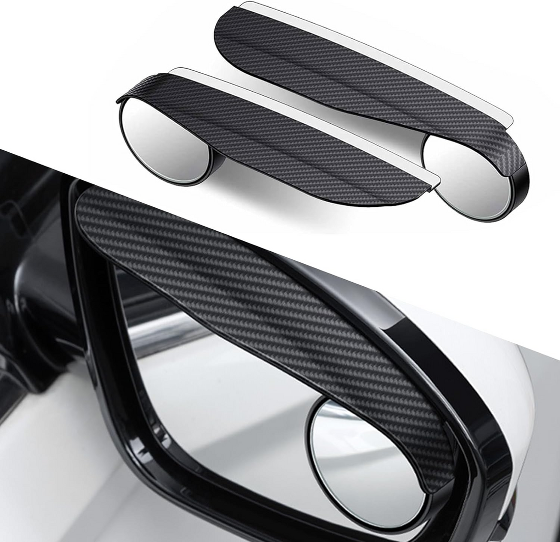 MirrorVisors 1+1 GRATIS: Bilsidespeil Regn Øyenbryn Blindsone Speil Visirer