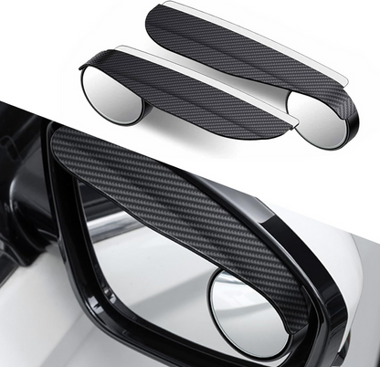 MirrorVisors 1+1 GRATIS: Bilsidespeil Regn Øyenbryn Blindsone Speil Visirer