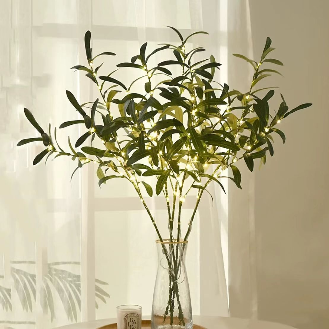 Ledsen™ LeafDecor 1+1 GRATIS - Stilfuld Oplyst Kunstig Blad Dekoration