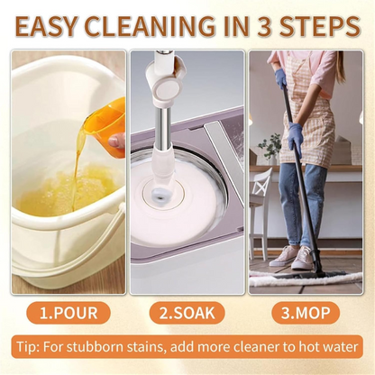 Cleaner Pro° FloorPolisher: Alt-i-ett Glitrende Sikker Rengjøring Gulvpoleringsmaskin