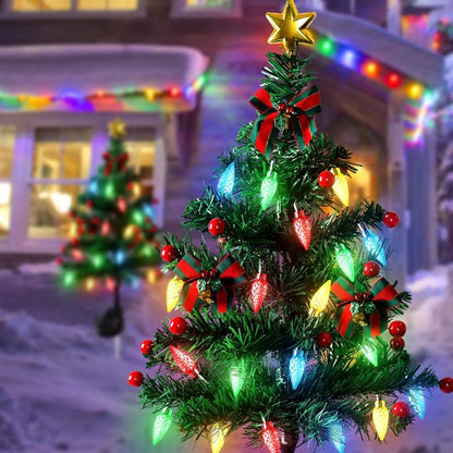 Ledsen™ MiniTree: Solcelle LED Juletre Mini For Stier